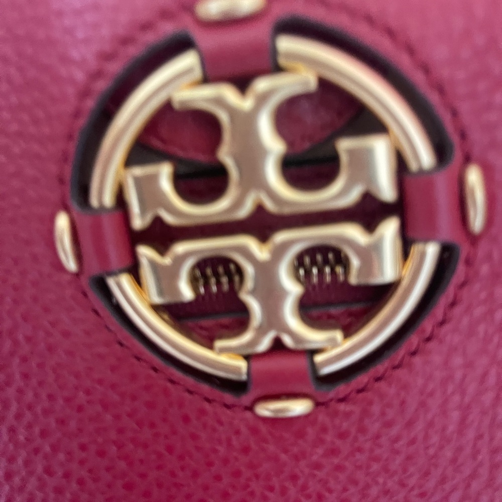 Red Tory Burch hobo bag